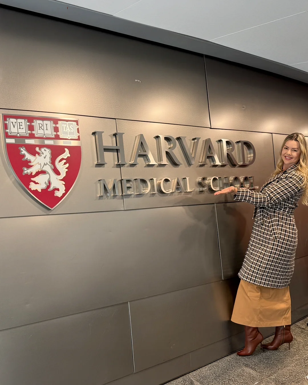 Dra. Gesiane Sperfeld na Harvard Medical School